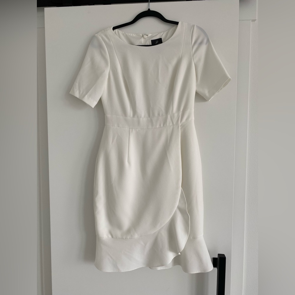 Adrianna Papell White Dress